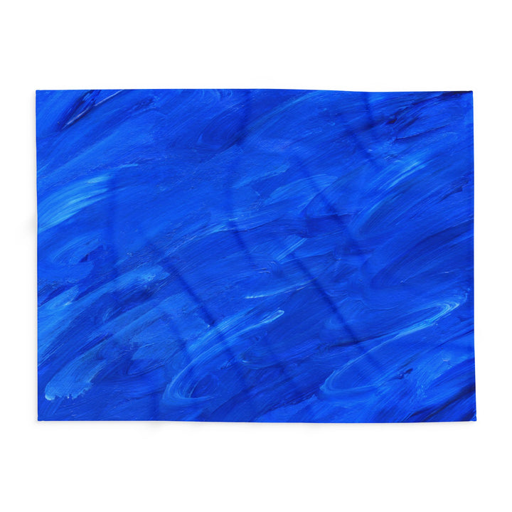 Cozy Blue Arctic Fleece Blanket