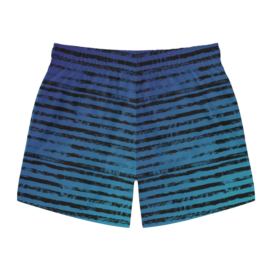 Vibrant Ombre Swim Trunks