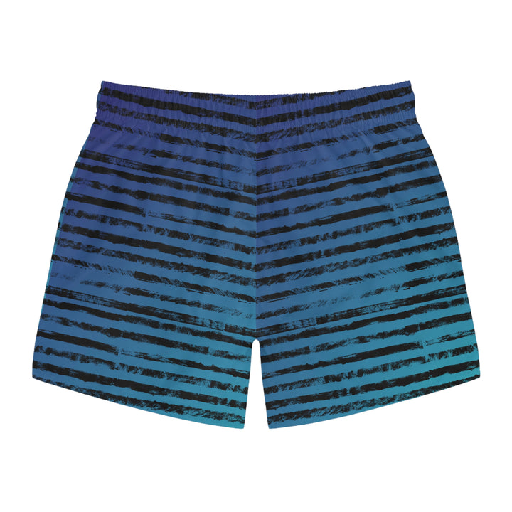 Vibrant Ombre Swim Trunks