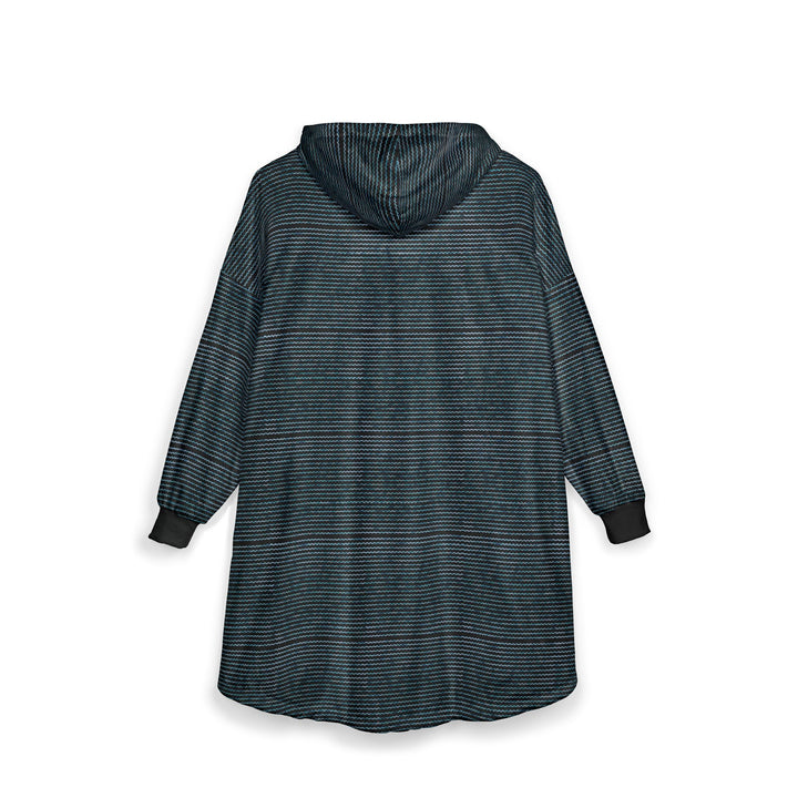 Dark Line Hooded Blanket