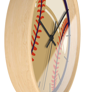 Baseball Wall Clock - Perfect Sports Decor for Fans & Players