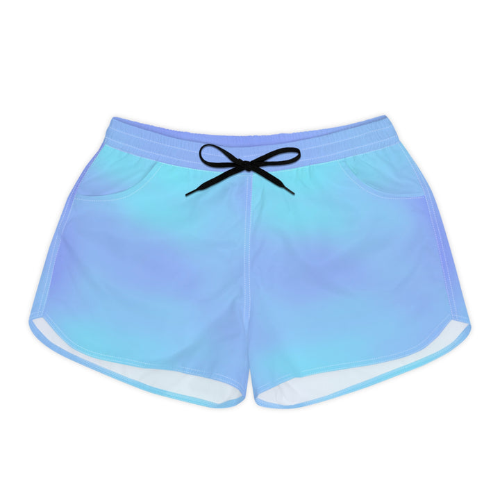 Gradient Blue Casual Shorts