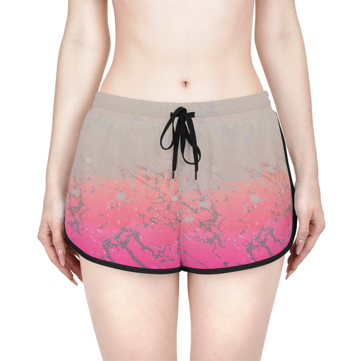 Mirage Grey Pink Relaxed Shorts