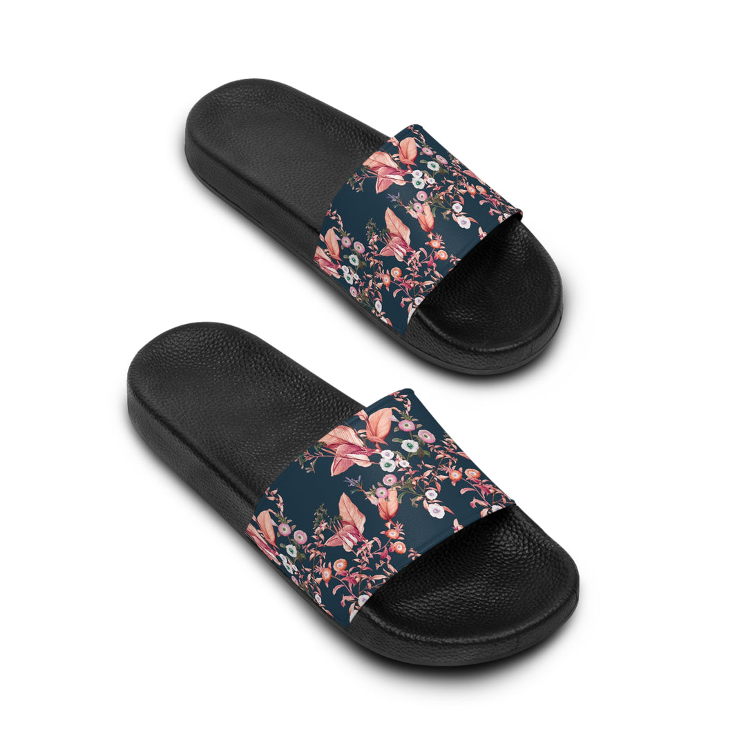 Floral Women's Slide Sandals - Rizzlly