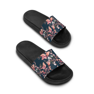 Floral Women's Slide Sandals - Perfect for Summer and Casual Outings