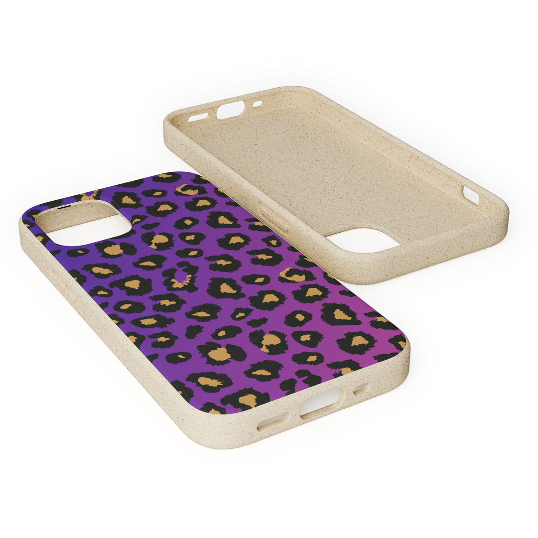 Gradient Leopard Biodegradable Cases