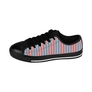 Stylish Striped Sneakers - Trendy Casual Footwear for Everyday Wear