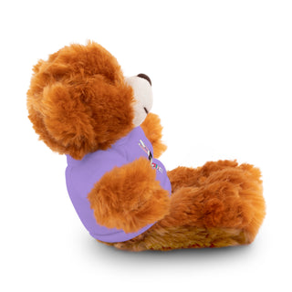 Cute Plush Bear with Custom Tee - Perfect Gift for Kids & Celebrations