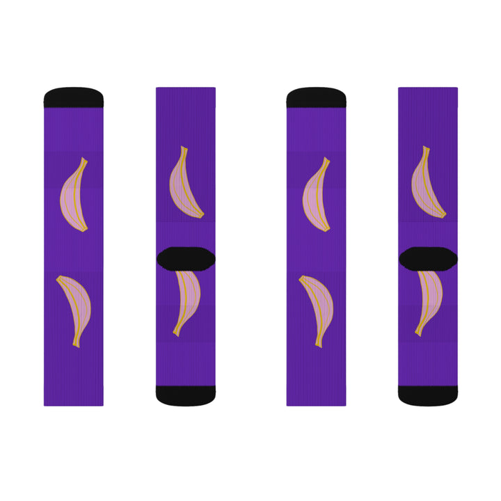 Sublimation Socks Pink Bananas