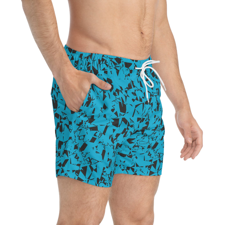 Sharp Waves Swim Trunks