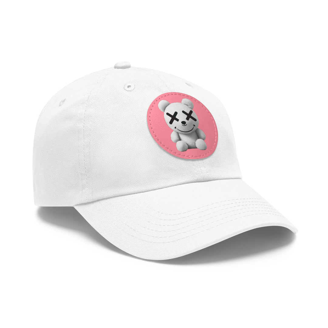 Dad Hat with Leather Patch (Round) - Rizzlly