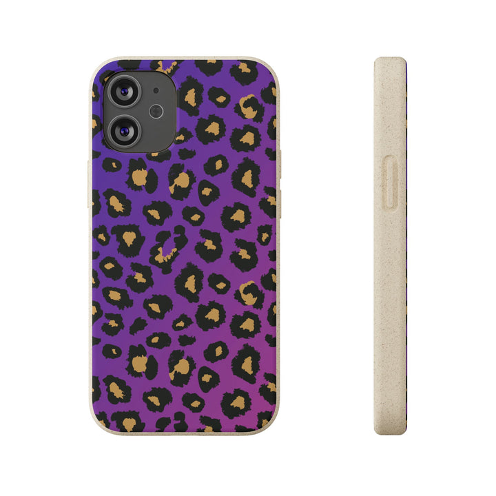 Gradient Leopard Biodegradable Cases