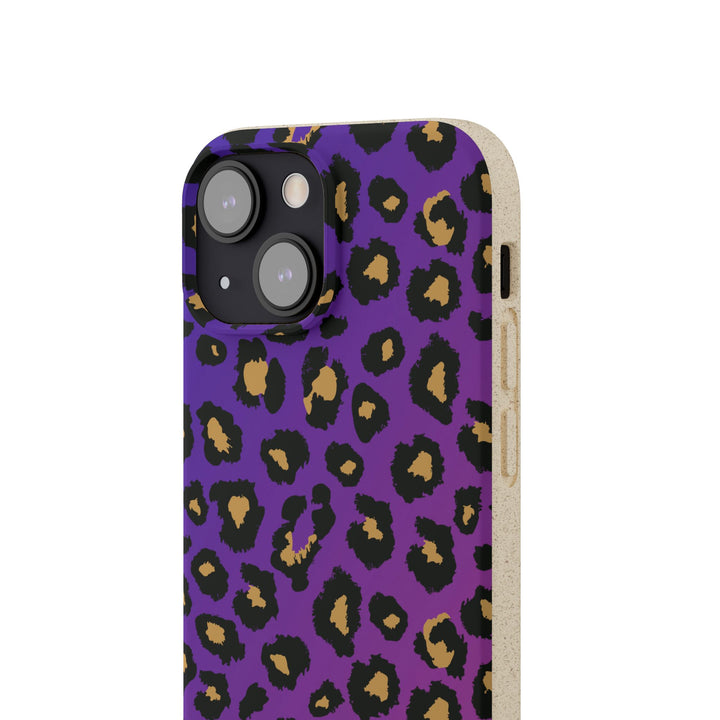 Gradient Leopard Biodegradable Cases