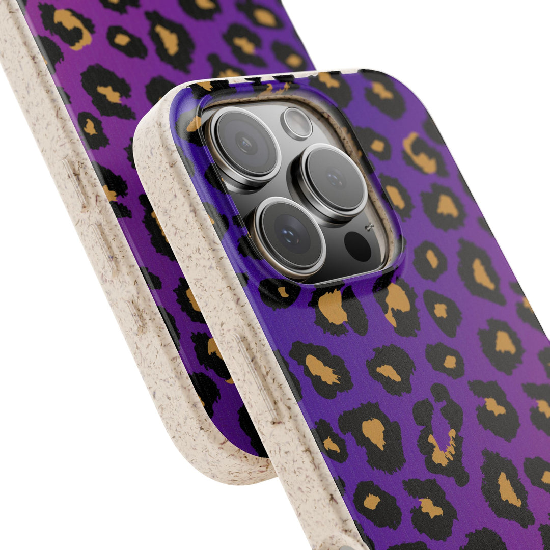 Gradient Leopard Biodegradable Cases