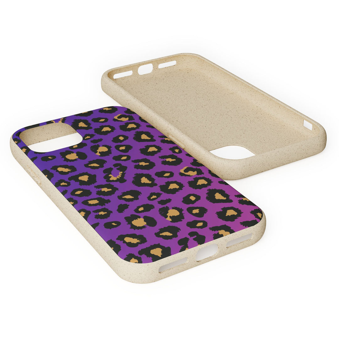 Gradient Leopard Biodegradable Cases