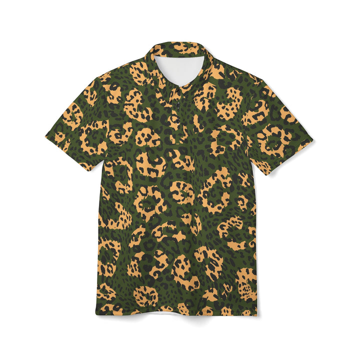 Wild Leopard Polo Shirt