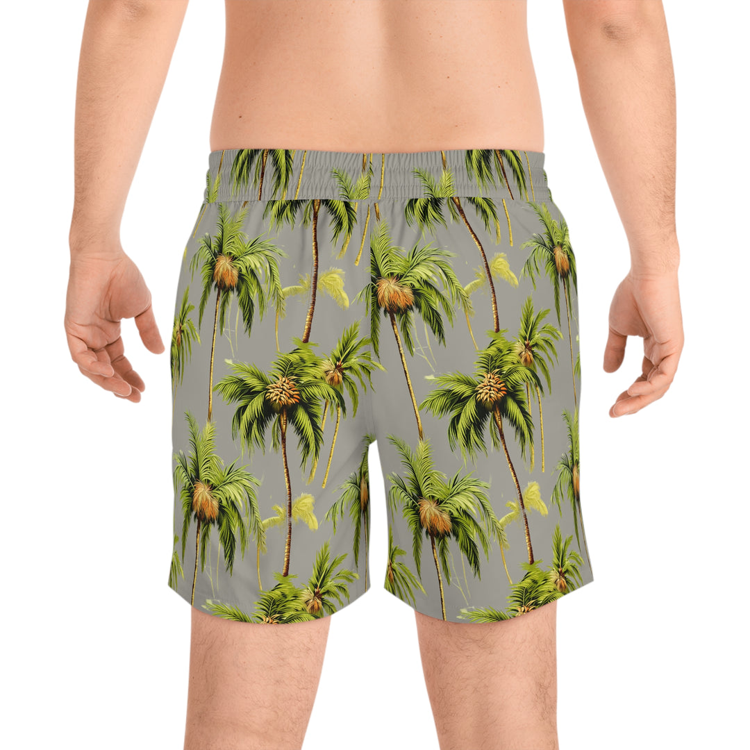 Rizzlly Tropical Paradise Swim Shorts for Men - Stylish Summer Swimwear - Rizzlly