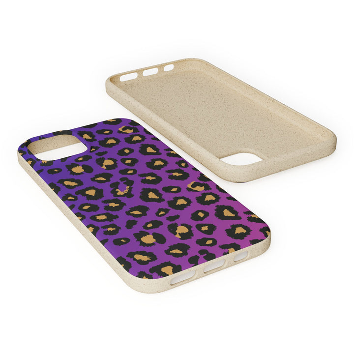 Gradient Leopard Biodegradable Cases