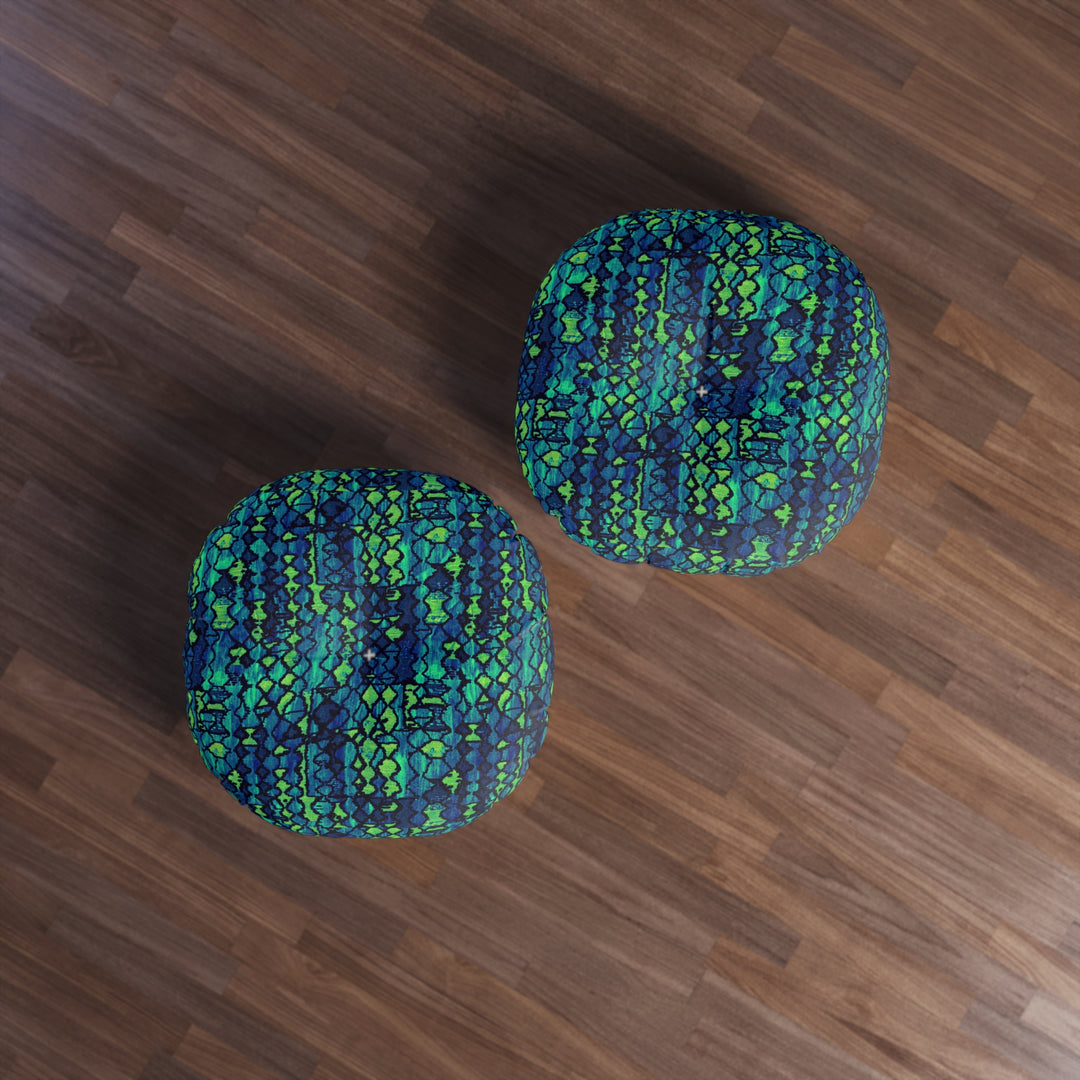 Vibrant Rizzlly Tufted Floor Pillow