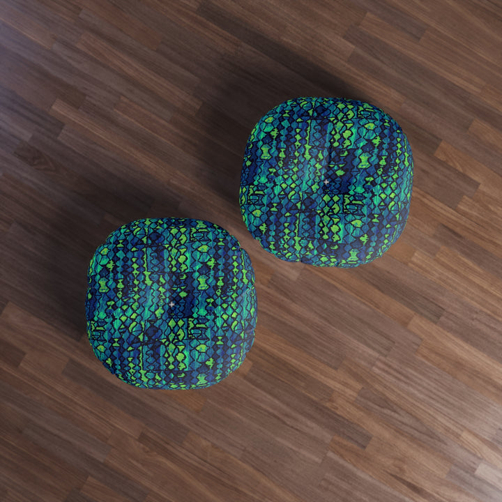 Vibrant Rizzlly Tufted Floor Pillow
