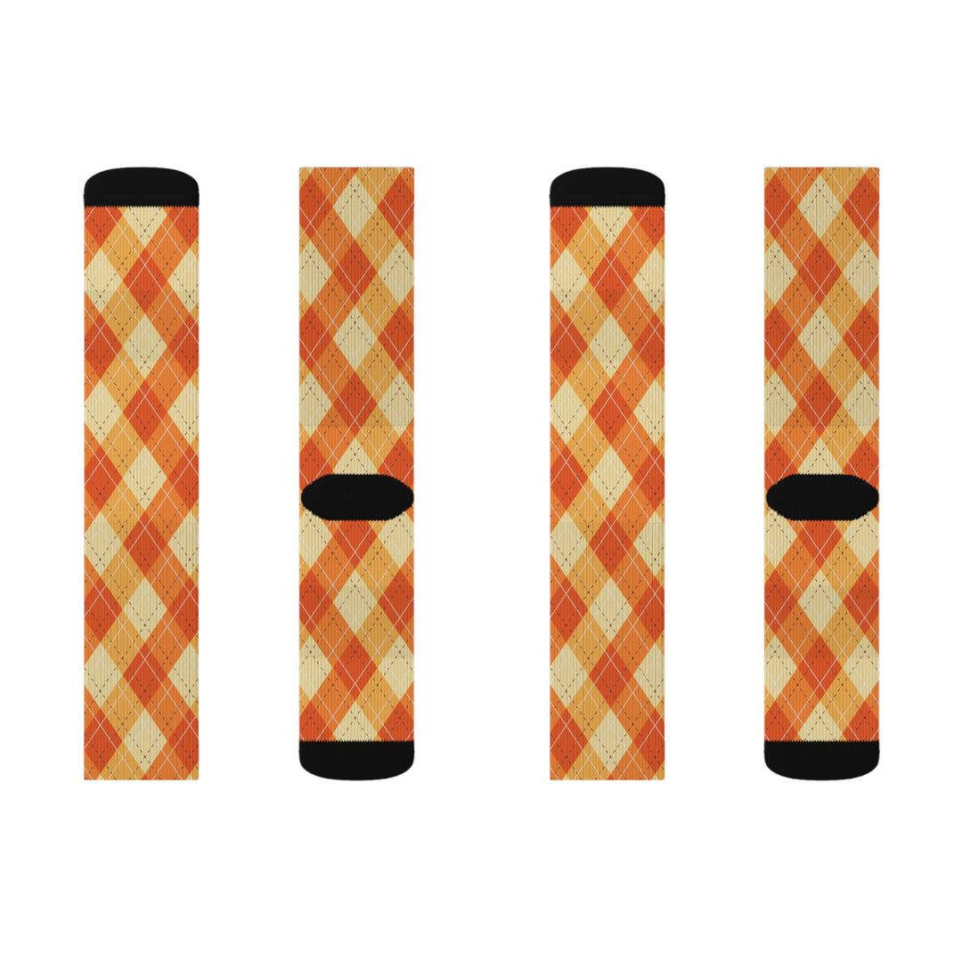 Fall Plaid Socks