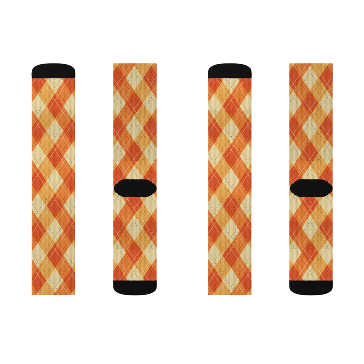 Fall Plaid Socks