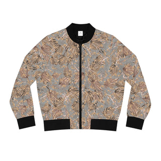 Floral Lightweight Women's Bomber Jacket - Stylish & Comfortable for Everyday Wear