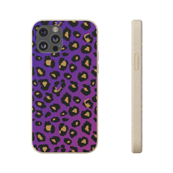 Gradient Leopard Biodegradable Cases