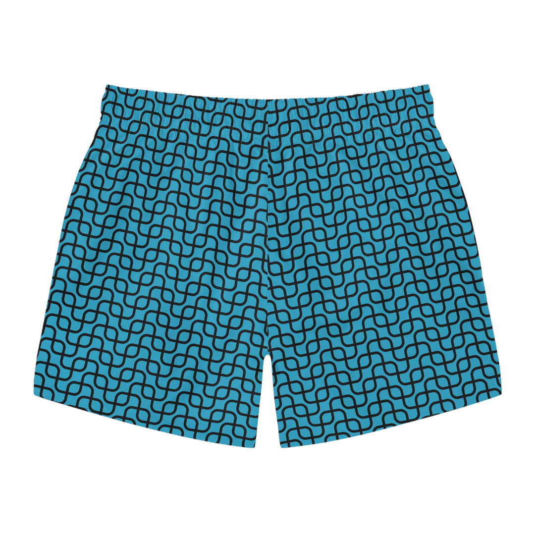 Summer Blue Swim Trunks