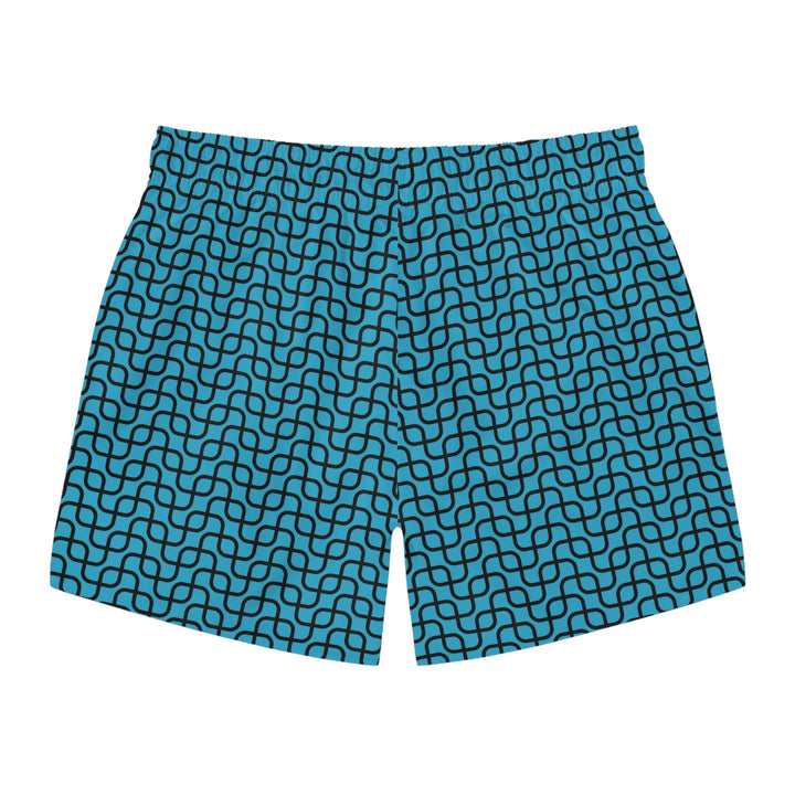 Summer Blue Swim Trunks