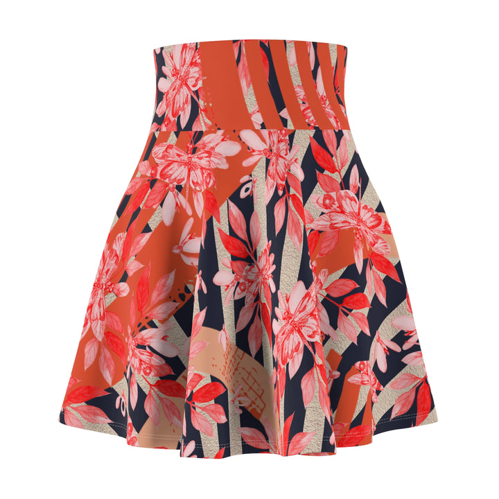 Vibrant Floral Skater Skirt