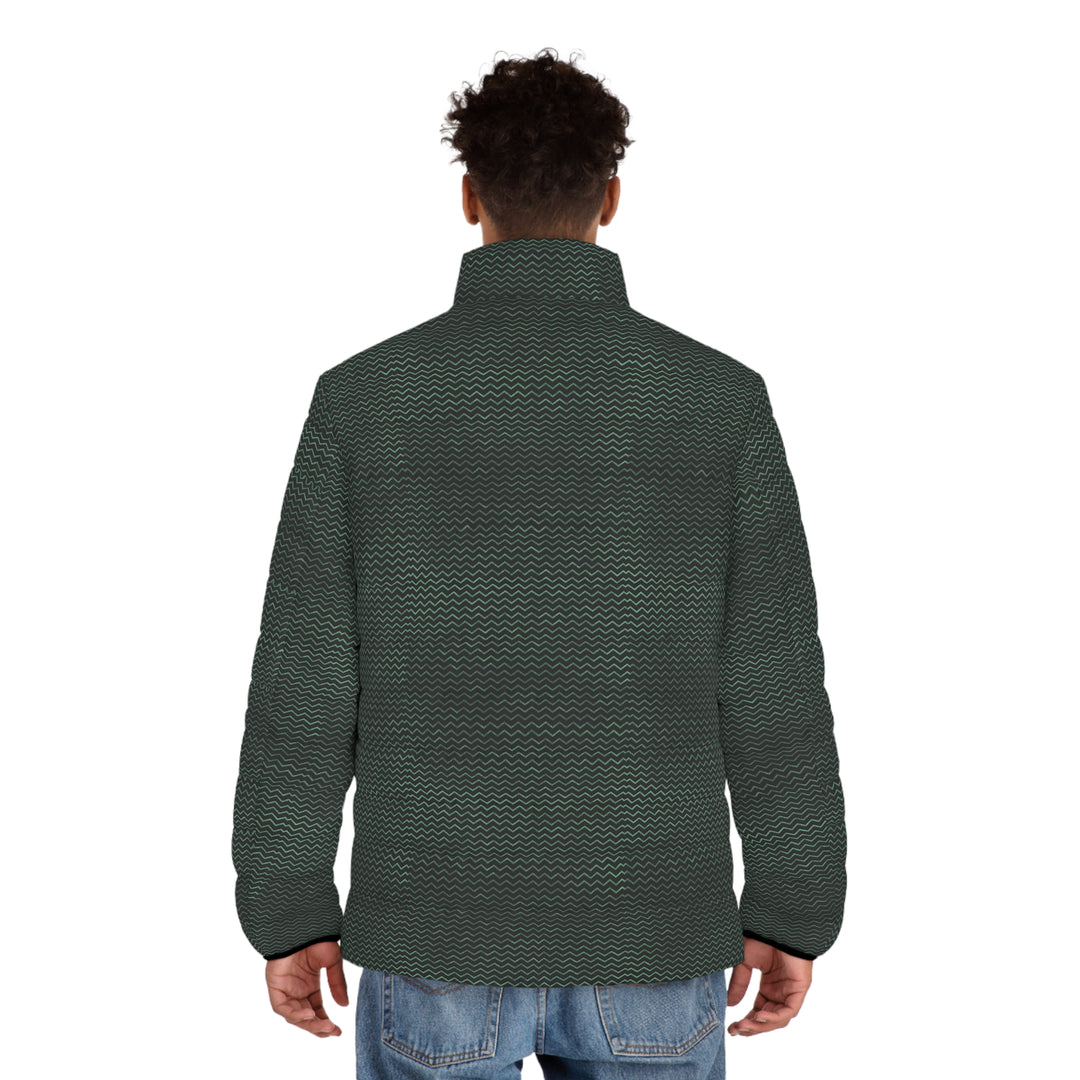 Dark Green Puffer Jacket