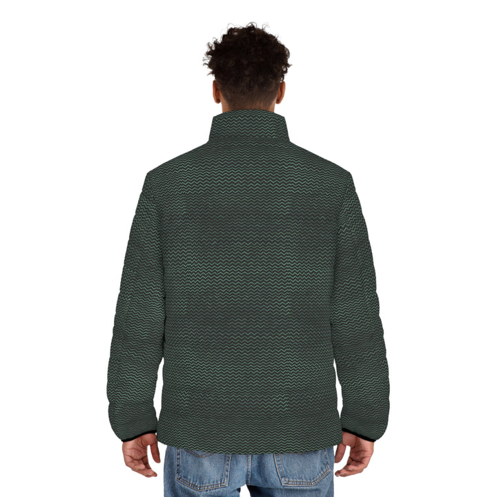 Dark Green Puffer Jacket