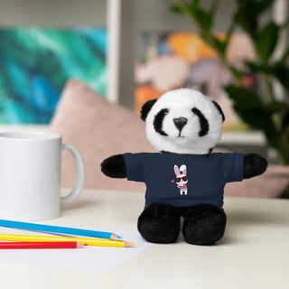 Cute Plush Bear with Custom Tee - Perfect Gift for Kids & Celebrations