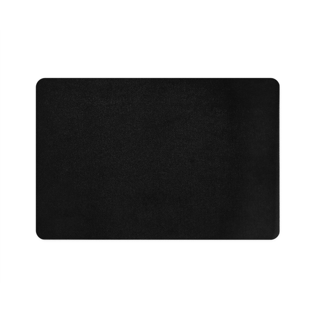 Cute Pet Food Mat - Stylish Dog & Cat Feeding Mat with Paws and Bones Pattern - 12x18 - Rizzlly