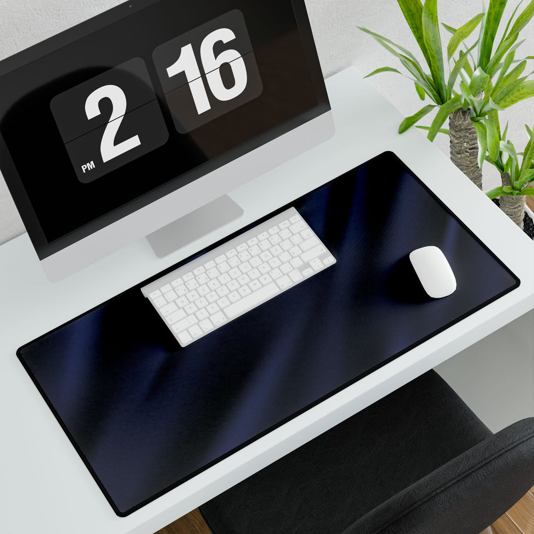 Navy Silk Desk Mats