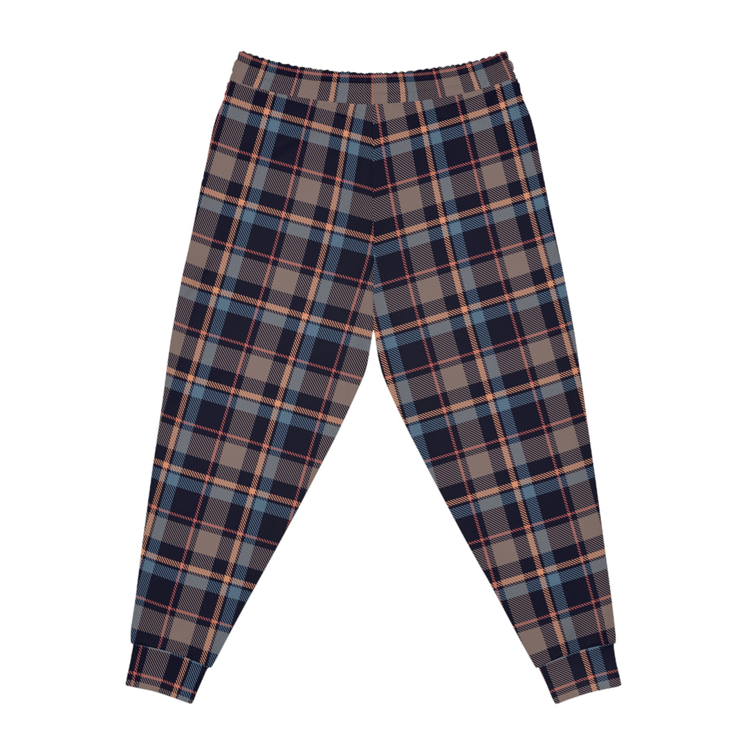 Men Athletic Joggers Tartan - Rizzlly
