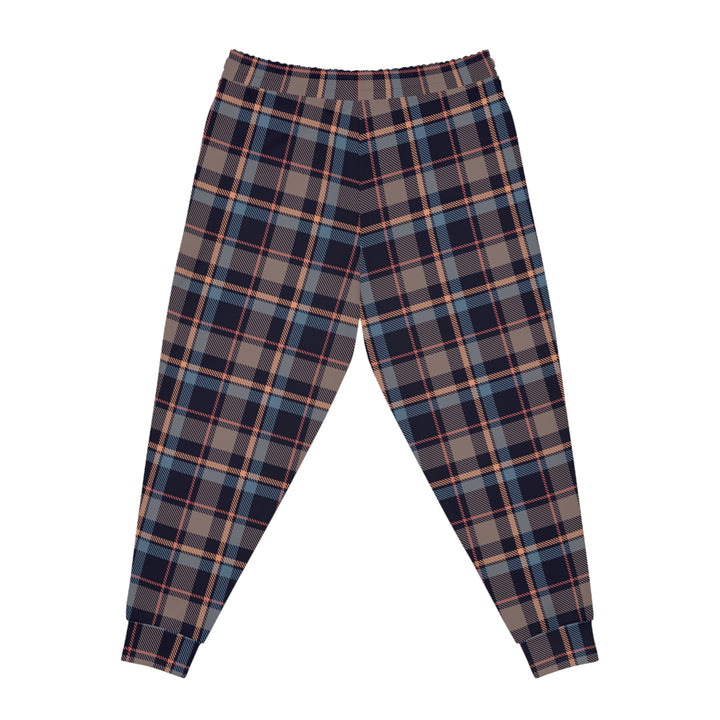 Men Athletic Joggers Tartan - Rizzlly