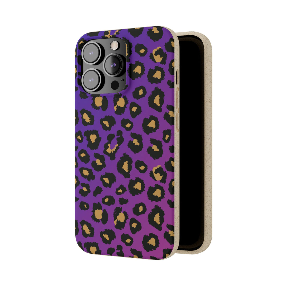 Gradient Leopard Biodegradable Cases
