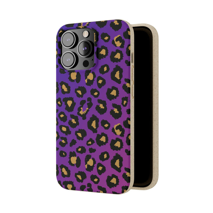 Gradient Leopard Biodegradable Cases