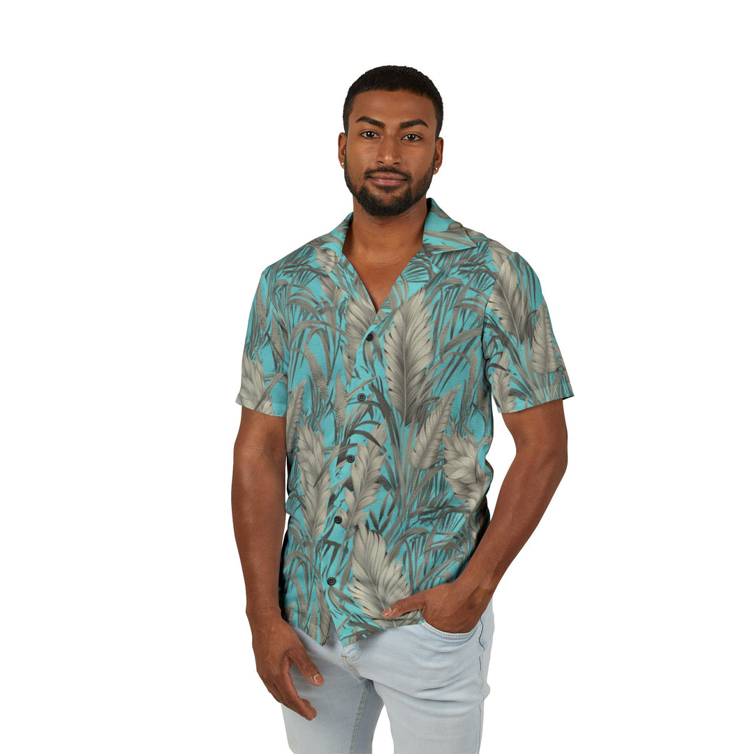 Tropical Men's Hawaiian Camp Shirt
