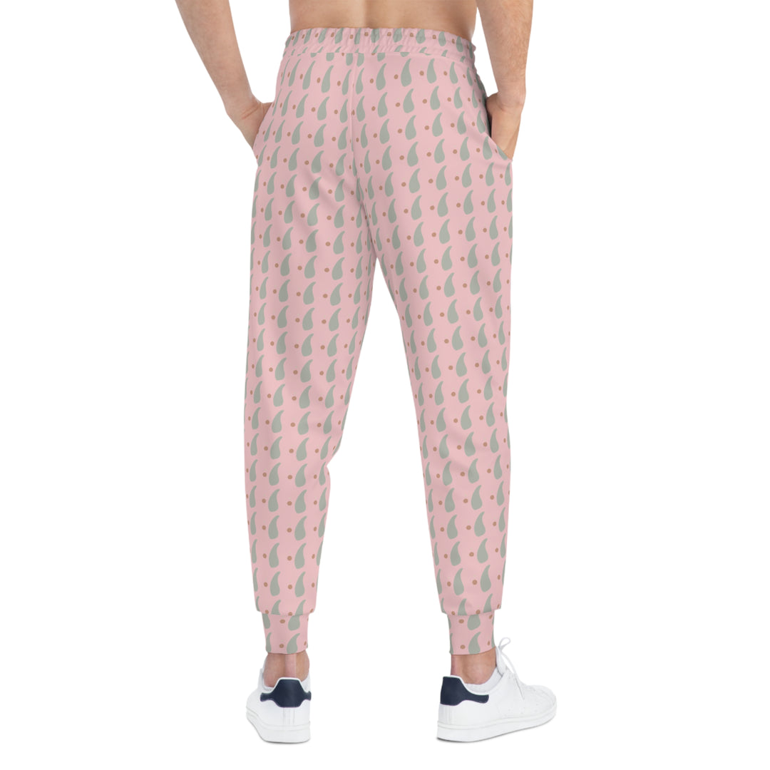 Playful Teardrop Athletic Joggers for Active Comfort - Rizzlly