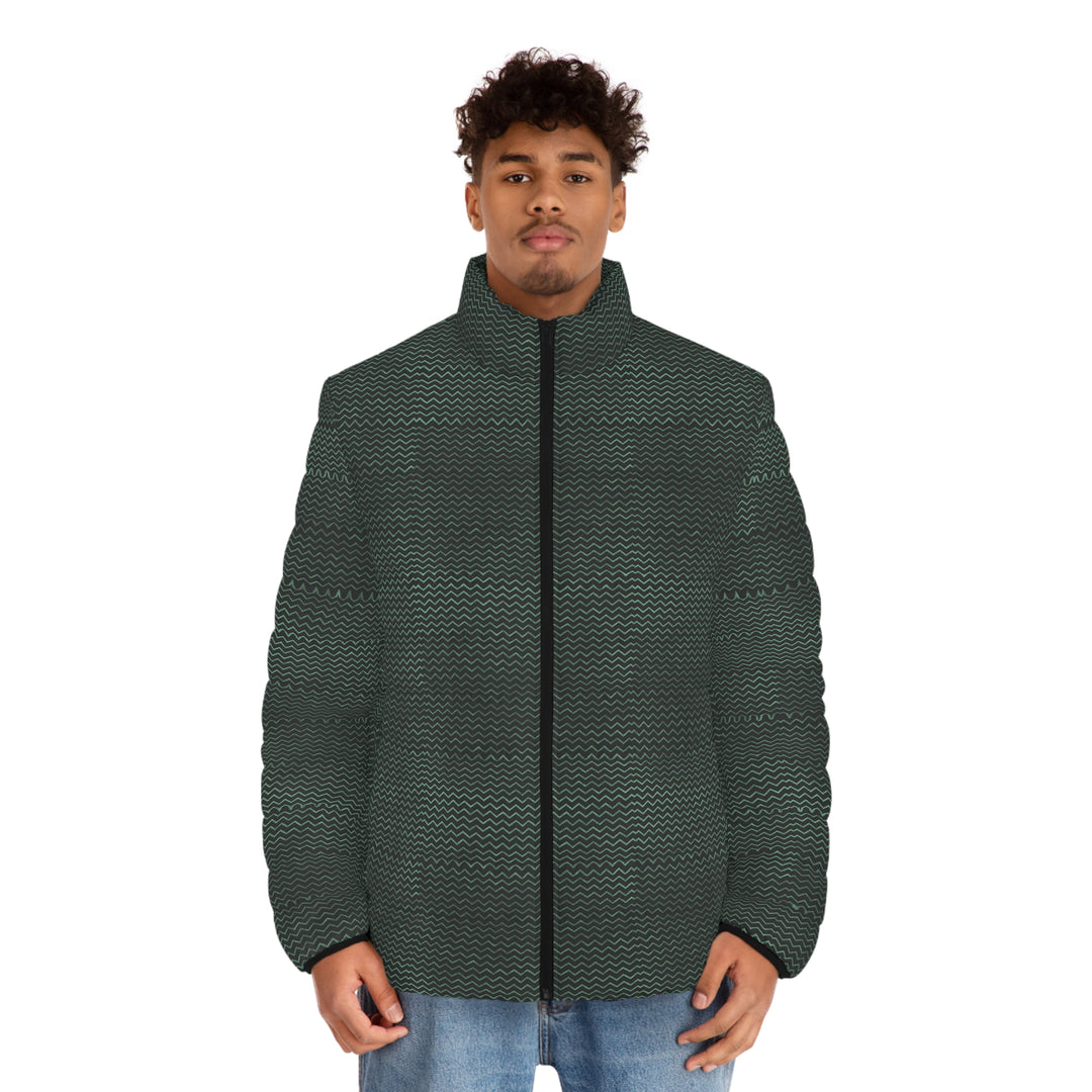 Dark Green Puffer Jacket