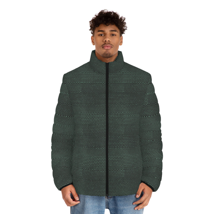 Dark Green Puffer Jacket