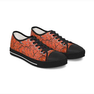 Chic Floral Women's Low Top Sneakers - Stylish Comfort for Everyday Wear