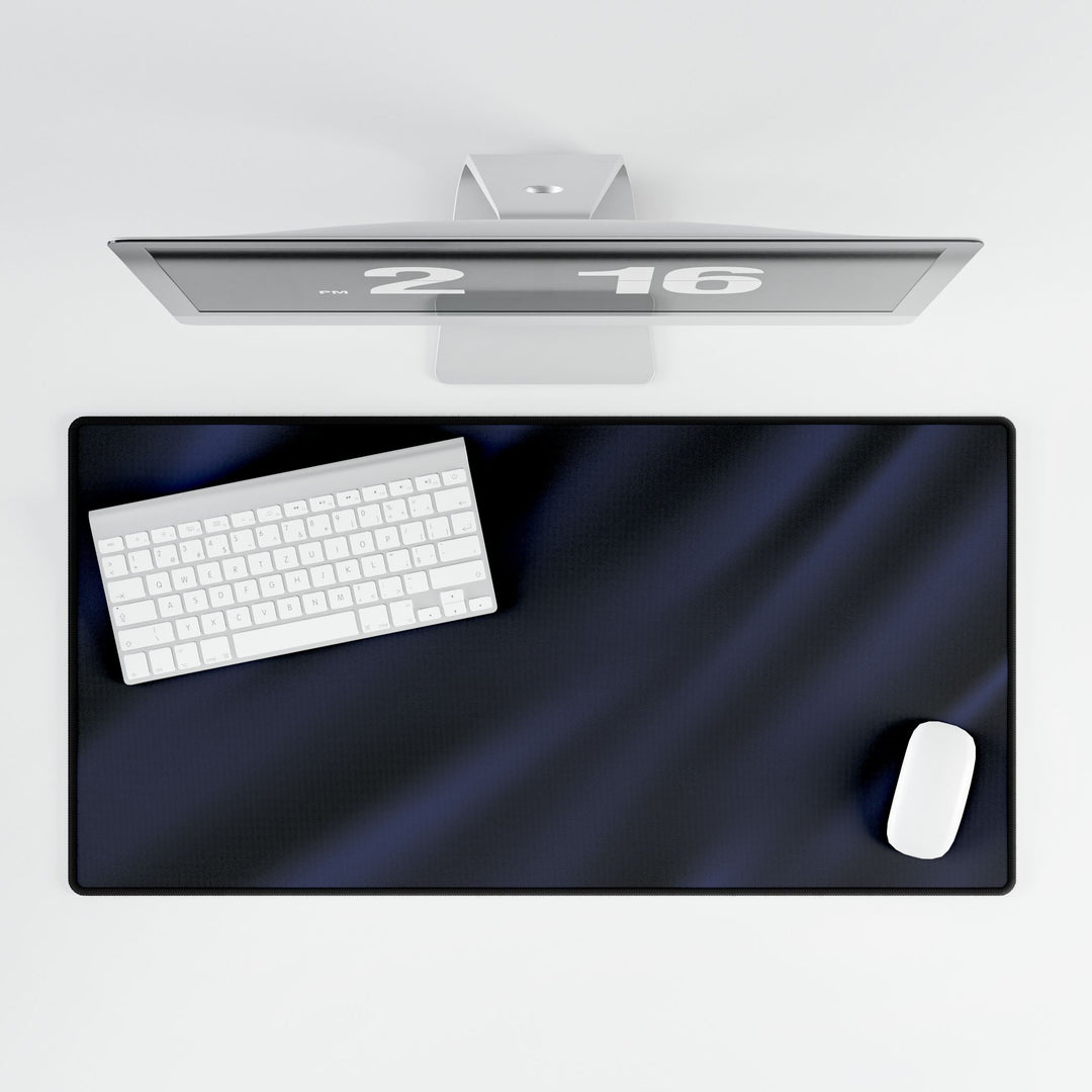 Navy Silk Desk Mats