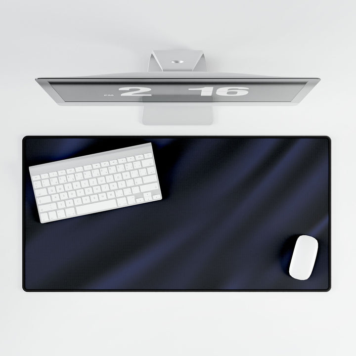 Navy Silk Desk Mats