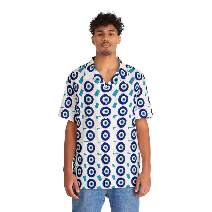 Men's Summer Blue Eye Shirt
