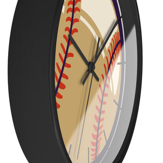 Baseball Wall Clock - Perfect Sports Decor for Fans & Players