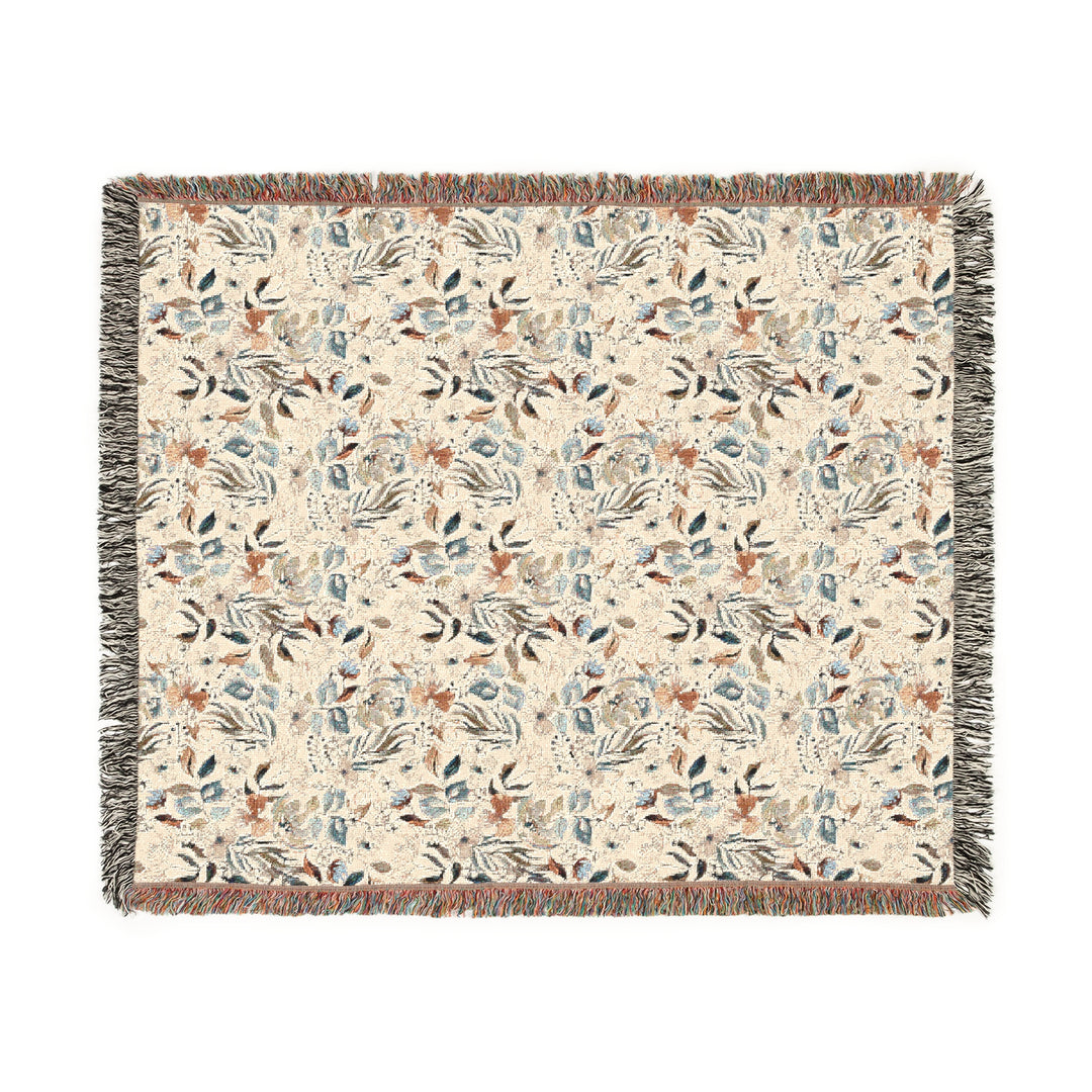Bohemian Floral Woven Blanket - Rizzlly